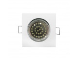 Σποτ Χωνευτό Τετράγωνο Σταθερό (WL159) MR16 Λευκό (WH) (21-1590)