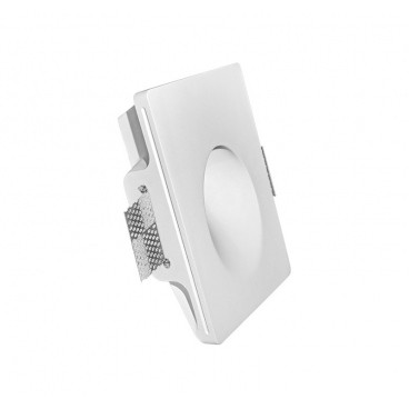 Adeleq Χωνευτό Γύψινο Φωτιστικό GU10-MR11 Λευκό&nbsp; (21-11021)