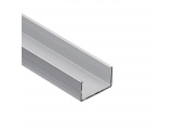 Aca PLO Προφίλ Αλουμινίου χωρίς Κάλυμμα (P126) (τιμή μέτρου)