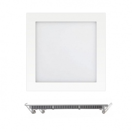 Spotlight LED SMD Slim panel 22.5x22.5 18W 180° 6000K (6209)