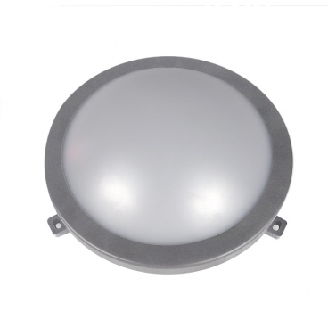 Adeleq Επιτοίχιο Φωτιστικό 12W 4000K Γκρι (21-101261)