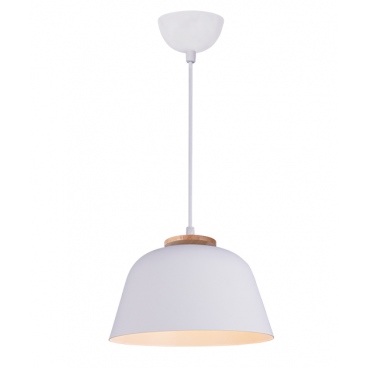 Zambelis Lights Μονόφωτο Κρεμαστό Φωτιστικό Λευκό (180090)