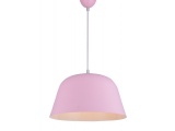 Zambelis Lights Μονόφωτο Κρεμαστό Φωτιστικό Ροζ (180076)