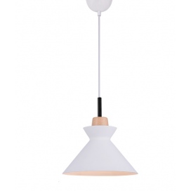 Zambelis Lights Μονόφωτο Κρεμαστό Φωτιστικό Λευκό (180066)