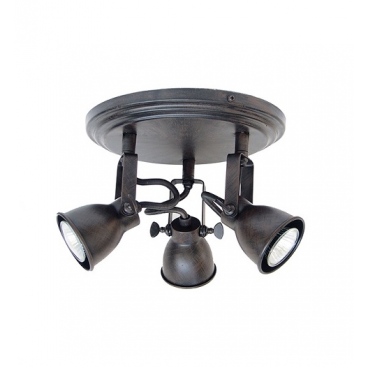 Zambelis Lights Τρίφωτο Φωτιστικό Οροφής (17142)