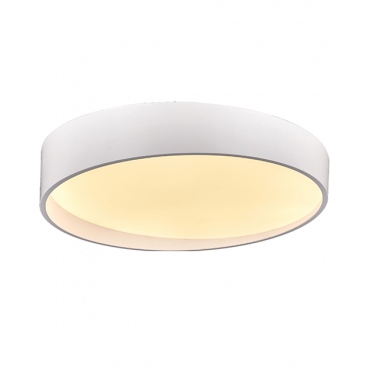 Zambelis Lights Led Φωτιστικό Οροφής Λευκό Ø60 (17015)