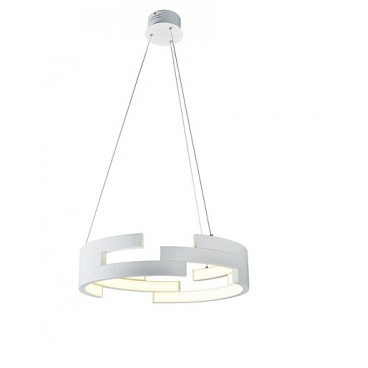 Zambelis Lights Led Κρεμαστό Φωτιστικό Λευκό (17001)