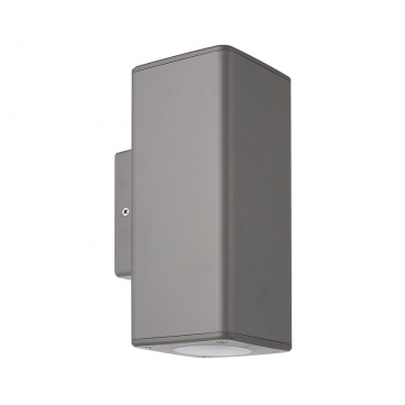 Επιτοίχιο Πλαστικό Σποτ Up-Down Γκρι 90x90 (3-0900216)