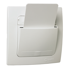 Makel Lillium Διακόπτης Ξενοδοχείων Λευκός (32001183)
