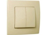 Makel Lillium Διακόπτης Κομμυτατέρ Μπεζ (32010103)