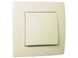 Makel Lillium Διακόπτης Μεσαίος Αλλέ - Ρετούρ Μπεζ (32010120)