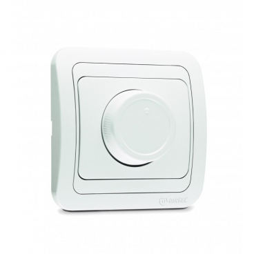Makel Mimoza Διακόπτης Dimmer 600W Λευκός (14001A76)