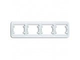 Makel Mimoza Οριζόντιο Πλαίσιο 4 Θέσεων Λευκό (22039)