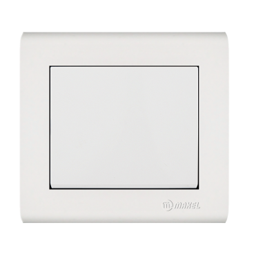 Makel Manolya Διακόπτης Απλός Λευκός (41001101)