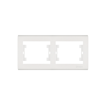 Makel Manolya Οριζόντιο Πλαίσιο 2 Θέσεων Λευκό (41001702)