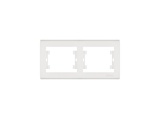 Makel Manolya Οριζόντιο Πλαίσιο 2 Θέσεων Λευκό (41001702)