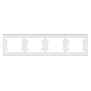 Makel Manolya Οριζόντιο Πλαίσιο 4 Θέσεων Λευκό (41001704)
