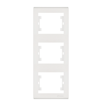 Makel Manolya Κάθετο Πλαίσιο 3 Θέσεων Λευκό (41001708)