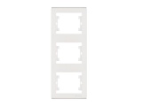 Makel Manolya Κάθετο Πλαίσιο 3 Θέσεων Λευκό (41001708)