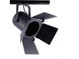 Aca Σποτ ράγας 2 καλωδίων E27 PAR30 Μαύρο (238TLB2W)