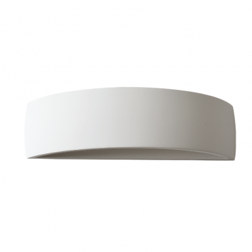 Aca Meio Γύψινο Επιτοίχιο Φωτιστικό Up - Down (G85361W)