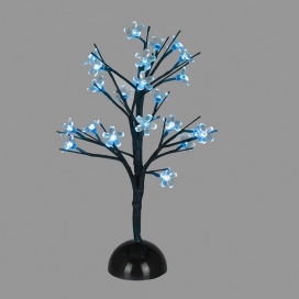 Επιτραπέζιο Δέντρο 25 Led Μπλε (XCHERRYLEDBL45)