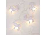 10 Led (5mm) Θερμά Λαμπάκια Metal Reindeer (XB10WW2A)