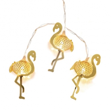 10 Led (5mm) Θερμά Λαμπάκια Metal Flamingo (FLAMINGO10WW2A)
