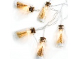 10 Led (5mm) Θερμά Λαμπάκια Glass Bottle White Tree (XJ10WW2A)