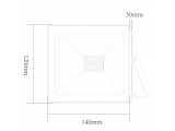 LED SMD προβολέας Q 30W 110° Μπλε (Q30B)