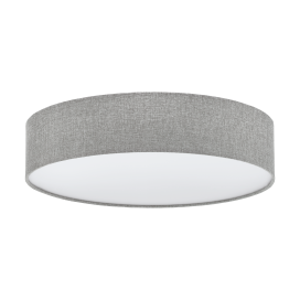 Eglo Pasteri Πλαφονιέρα Ανοιχτό Γκρι (97613)