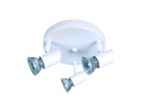 Inlight Τρίφωτο Spot Οροφής Λεύκο (9077-3)