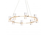 Aca Led Κρεμαστό Φωτιστικό 32W 3000K Χρυσό (JNDP32LED52GD)