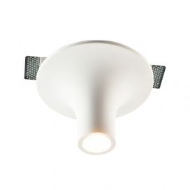 Aca Μονόφωτο Φωτιστικό Οροφής Λευκό (G1018S)