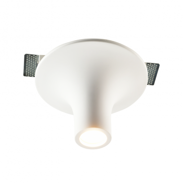 Aca Μονόφωτο Φωτιστικό Οροφής Λευκό (G1018S)
