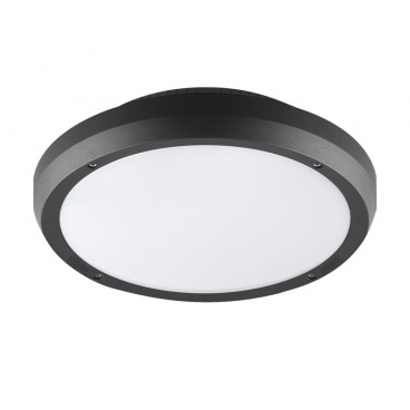 Στεγανή Πλαφονιέρα Οροφής Γραφίτης (21-8011)