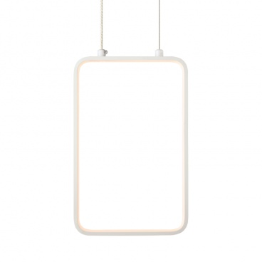 Aca Led Κρεμαστό Φωτιστικό 11W 3000K Λευκό (V30LEDP18WH)