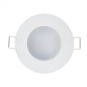LED SMD ΛΕΥΚΟ χωνευτό φωτιστικό οροφής 8W 120° 4000K (VERA840RW)