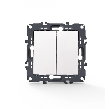 Acaelec Prime Διακόπτης Κομμυτατέρ Αλε - Ρετούρ Λευκός (1000110301)