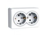 Acaelec Murata Επιτοίχια Διπλή Πρίζα Σούκο Ασφαλείας (1000226201)