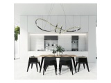 InLight Led Κρεμαστό Φωτιστικό 75W Χρώμιο (6182)