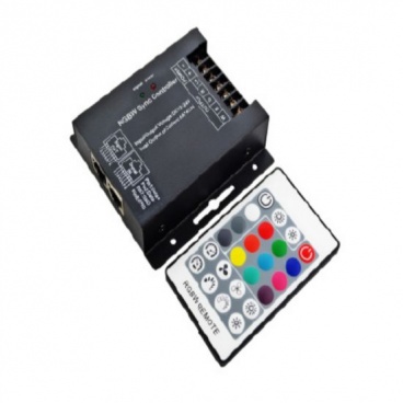 RGBW Controller με τηλεχειριστήριο RF 12V 288W - 24V 576W (SZ600-RGBW)