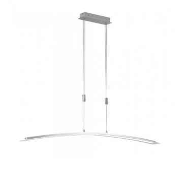 Fischer Honsel Led Κρεμαστό Φωτιστικό Metis Σατινέ-Νίκελ ματ (60165)