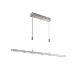 Fischer Honsel Led Κρεμαστό Φωτιστικό Vitan Σατινέ-Νίκελ ματ (60059)