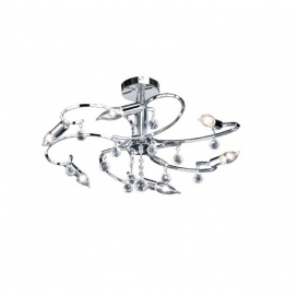 Fischer Honsel Πλαφονιέρα Sala Χρώμιο (26186)