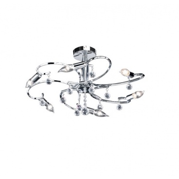 Fischer Honsel Πλαφονιέρα Sala Χρώμιο (26186)