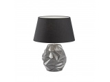 Fischer Honsel Επιτραπέζιο Φωτιστικό Kian Γκρι-Μαύρο (50286)