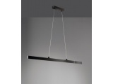 Fischer Honsel Led Γραμμικό Κρεμαστό Φωτιστικό Οροφής Orell Ανθρακί 110x6 (60458)