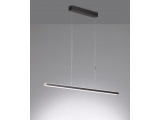 Fischer Honsel Led Γραμμικό Κρεμαστό Φωτιστικό Οροφής Vitan TW Μαύρο-Νίκελ Ματ 115x7 (60538)