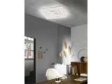 Fischer Honsel Led Πλαφονιέρα Φωτιστικό Οροφής Ratio Λευκό 50x50 (20132)